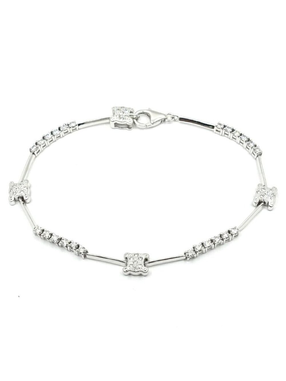Celine Bracelet 750 White Gold Diamond